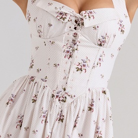 Emilia Floral Halter Dress