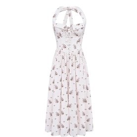 Emilia Floral Halter Dress