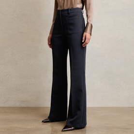 Priya High-Rise Flared Trousers