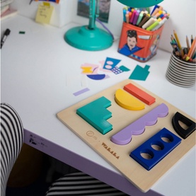 Walala Studio Wooden Puzzle Board