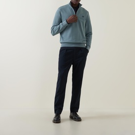 Half-Zip Logo Sweatshirt