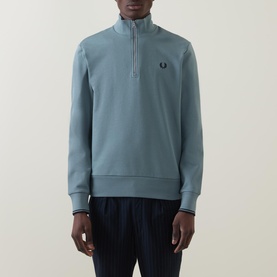 Half-Zip Logo Sweatshirt