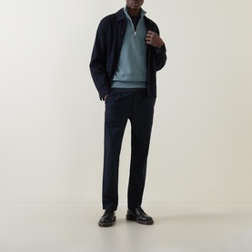 Half-Zip Logo Sweatshirt