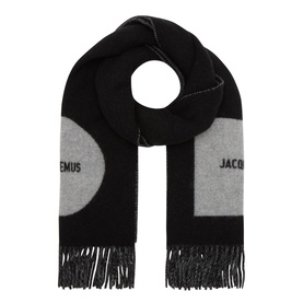 L'echarpe Rond Carr&eacute; Logo Scarf