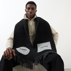 L'echarpe Rond Carr&eacute; Logo Scarf