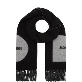 L'echarpe Rond Carr&eacute; Logo Scarf