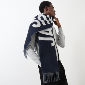 L'echarpe Fringe Logo Scarf