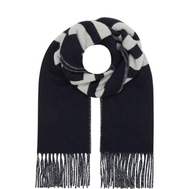 L'echarpe Fringe Logo Scarf