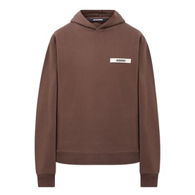 Le Gros Grain Logo Hoodie