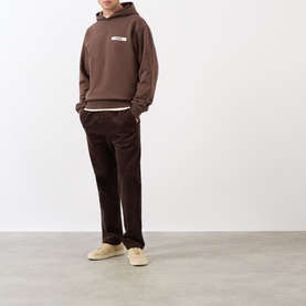 Le Gros Grain Logo Hoodie