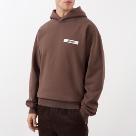 Le Gros Grain Logo Hoodie