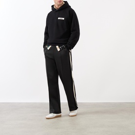 Le Gros Grain Logo Hoodie