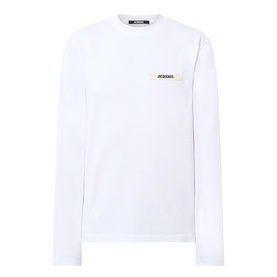 Le Gros Grain Logo Long-Sleeved T-Shirt