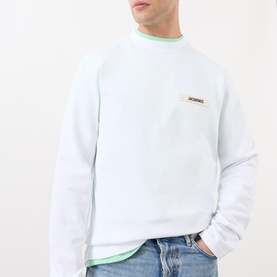 Le Gros Grain Logo Long-Sleeved T-Shirt