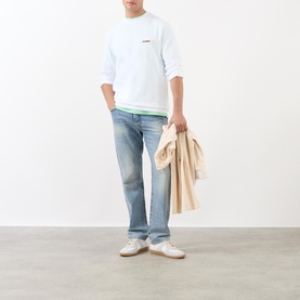 Le Gros Grain Logo Long-Sleeved T-Shirt