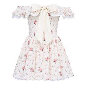 Jaide Off The Shoulder Floral Mini Dress