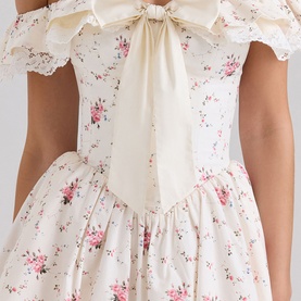 Jaide Off The Shoulder Floral Mini Dress