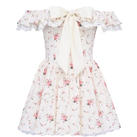 Jaide Off The Shoulder Floral Mini Dress