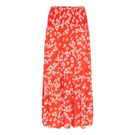 Maxi Floral Smocked Skirt