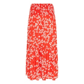 Maxi Floral Smocked Skirt