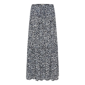 Maxi Printed Smocked Skirt