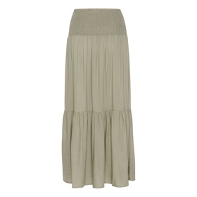 Maxi Tiered Smocked Skirt