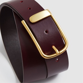 Iyla Leather Half Keeper Belt
