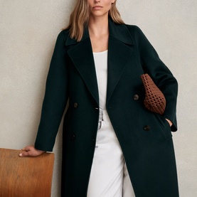 Rene Double-Breasted Coat