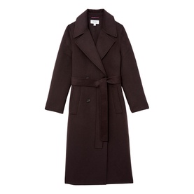 Rene Double-Breasted Blindseam Coat