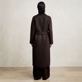 Rene Double-Breasted Blindseam Coat