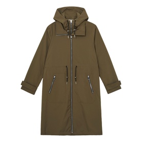 Alizeh Removable Hood Raincoat