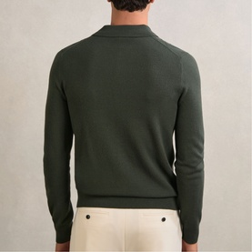 Gideon-Stitch Knit Cardigan
