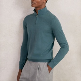 Blackhall Slim Fit Half Zip Sweater