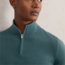 Blackhall Slim Fit Half Zip Sweater