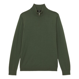Blackhall Merino Wool Half-Zip Sweater