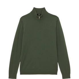 Blackhall Merino Wool Half-Zip Sweater
