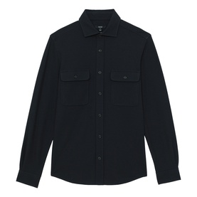 Forsithe Textured Twin-Pocket Overshirt