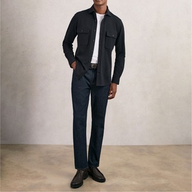 Forsithe Textured Twin-Pocket Overshirt