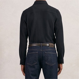 Forsithe Textured Twin-Pocket Overshirt
