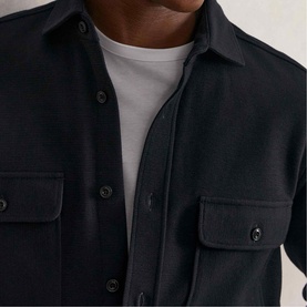 Forsithe Textured Twin-Pocket Overshirt