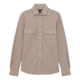 Forsithe Textured Twin-Pocket Overshirt