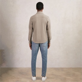 Forsithe Textured Twin-Pocket Overshirt