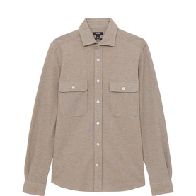 Forsithe Textured Twin-Pocket Overshirt