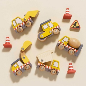 Construction Toy Cars, Trucks & Diggers Set