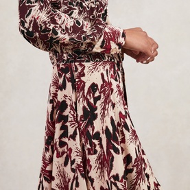 Lora Abstract Mini Dress