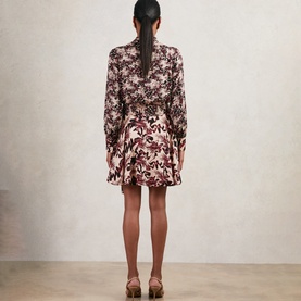 Lora Abstract Mini Dress