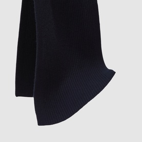 Chesterfield Rib-Knit Scarf