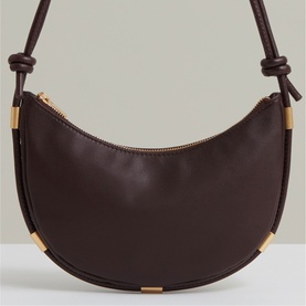Harriet Leather Rope Strap Shoulder Bag