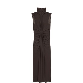 Daniella Sheer Ruched Dress