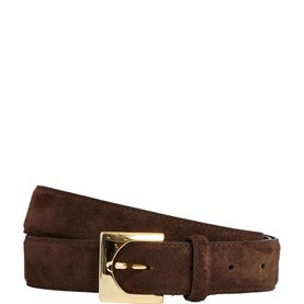 Belinda Suede Square Buckle Belt